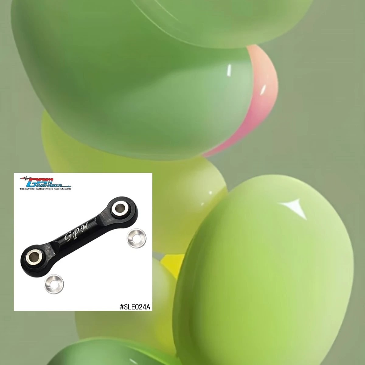 Тяга сервопривода GPM из сплава 6061 для TRAXXAS 1/8 Sledge MONSTER TRUCK-95076-4
