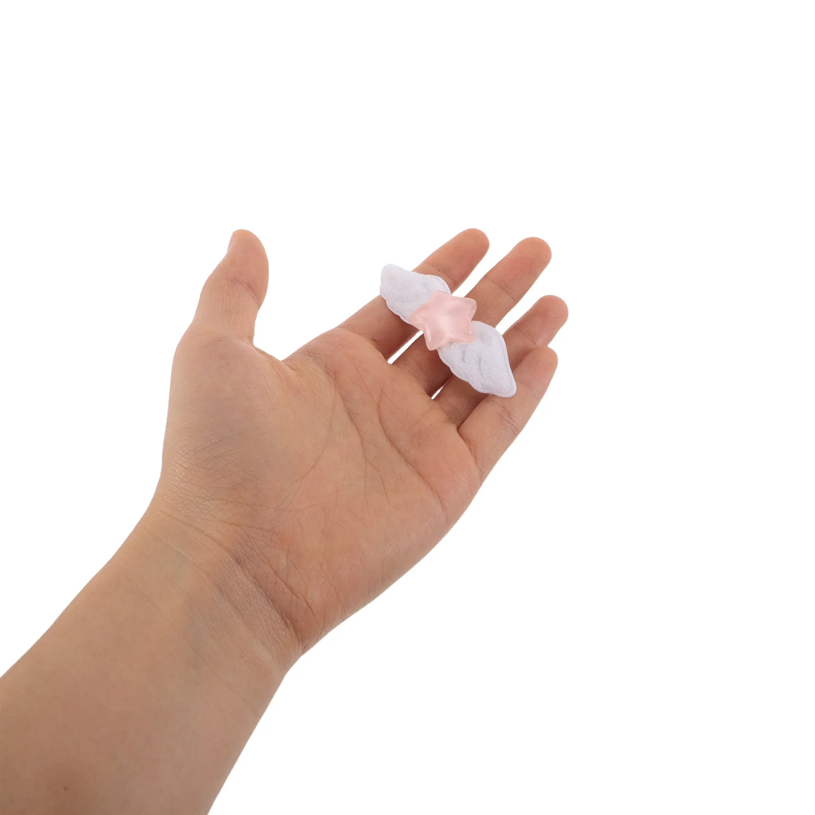 

30Pcs Star Claw Clip Hair Pins Decorative Wing Motif Hair Accessories for Women Fancy Small Clips for Girls Special Occasions