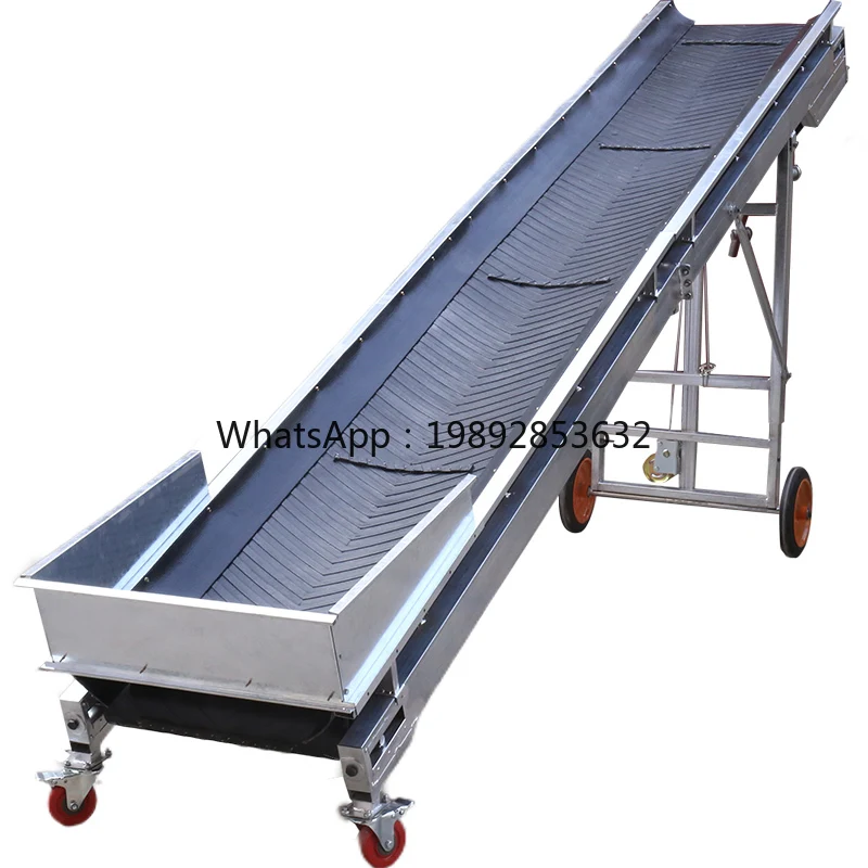 ZC Conveyor Belt Foldable Conveyor Belt with Side Baffles for Bulk Material Transport