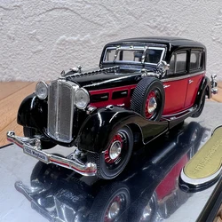 Diecast 1:43 Scale Alloy Benz Maybach SW35 Classic Vintage Car Delicacy Car Model Static Collectible Toy Scene Decoration Gift