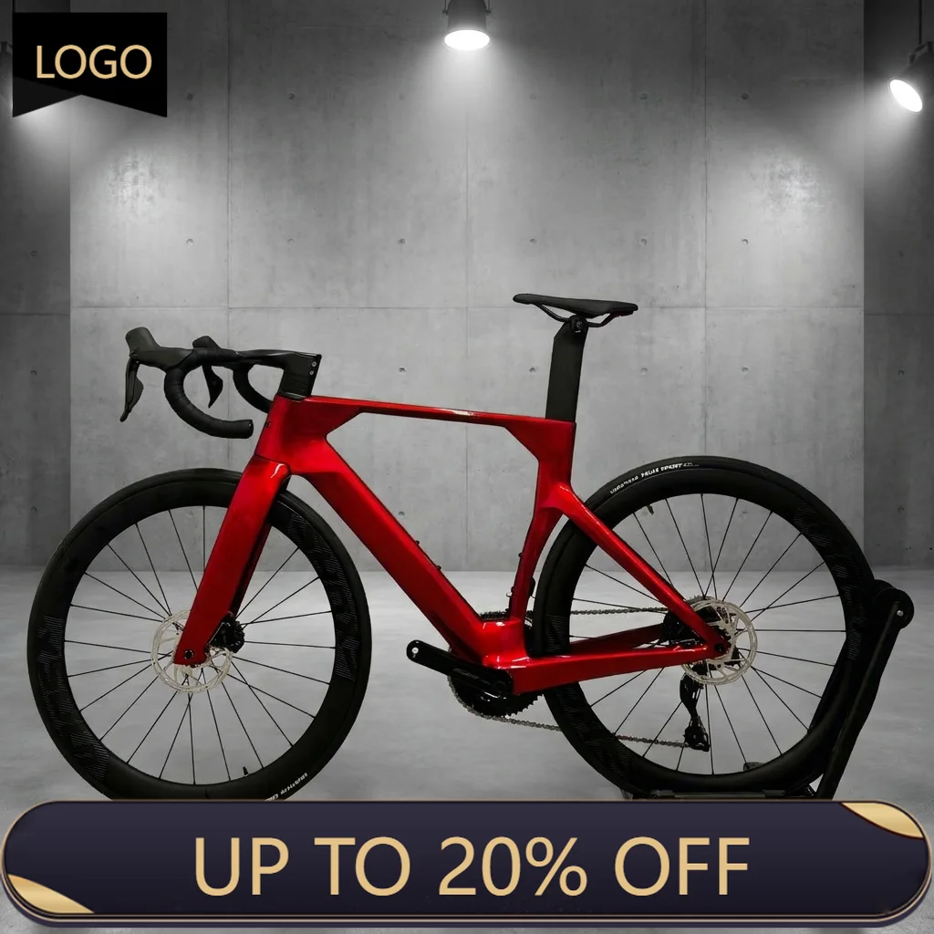 EER 2026 carbon fiber aviation road bike 700c 24-speed hydraulic disc brake aluminum alloy wheels lightweight racing bike cheap