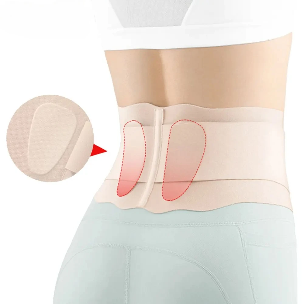 Waist Support Belt for Lower Back Pain Relief, Breathable Lumbar Support Belt for Sciatica,Scoliosis, Herniated Disc,Unisex