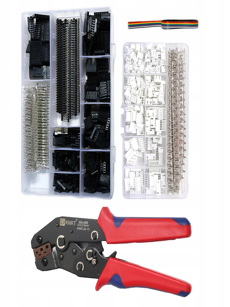 

DuPont Terminals Crimp Pliers Dies Wire Crimper Crimping Tools Ratcheting SN-28B JST-PH 2.0/JST-XH 2.54 mm