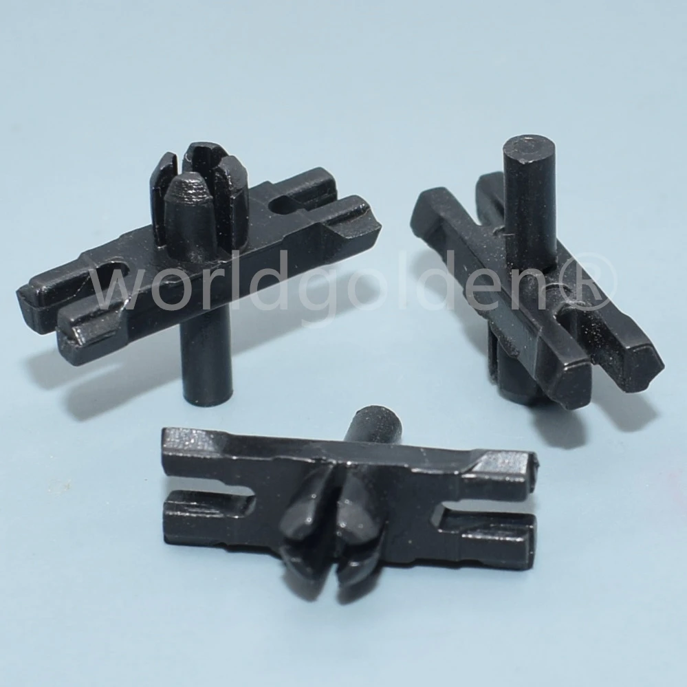 worldgolden 100pcs auto fasteners Retaining Clip for VW 113-853-585C 113853585C