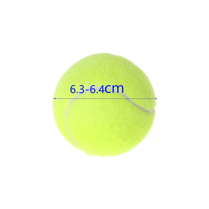 1 Pcs Tennis Balls High Bounce Practice Training Outdoor Elasticity Durable Tennis for Dogs Bite Chase and Chomp 6.4CM Dog Ball