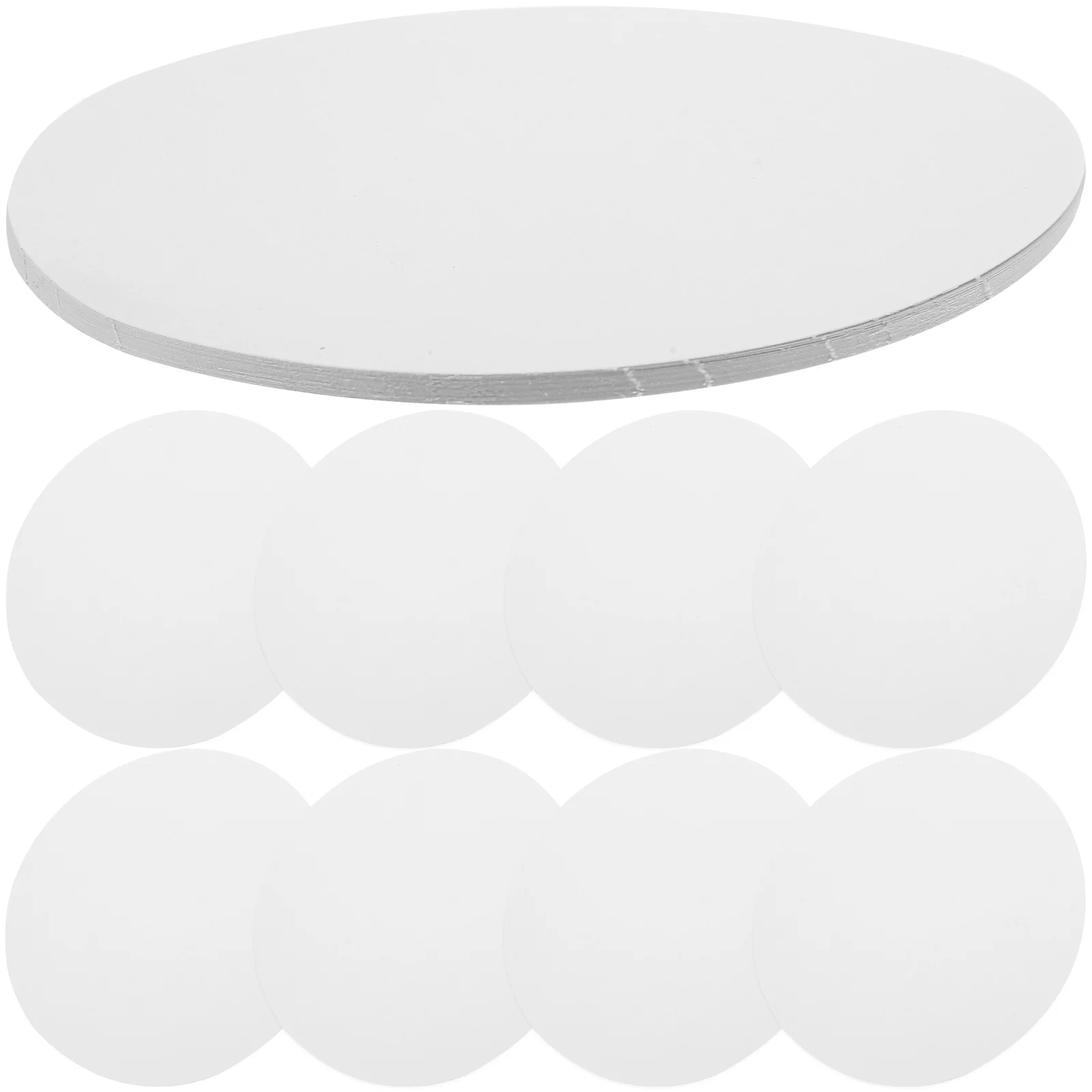 

40 Sheets Round Painting Cardboard Thick Durable for DIY Craft Drawing Sketch Art Paper Round Painting Cardboard