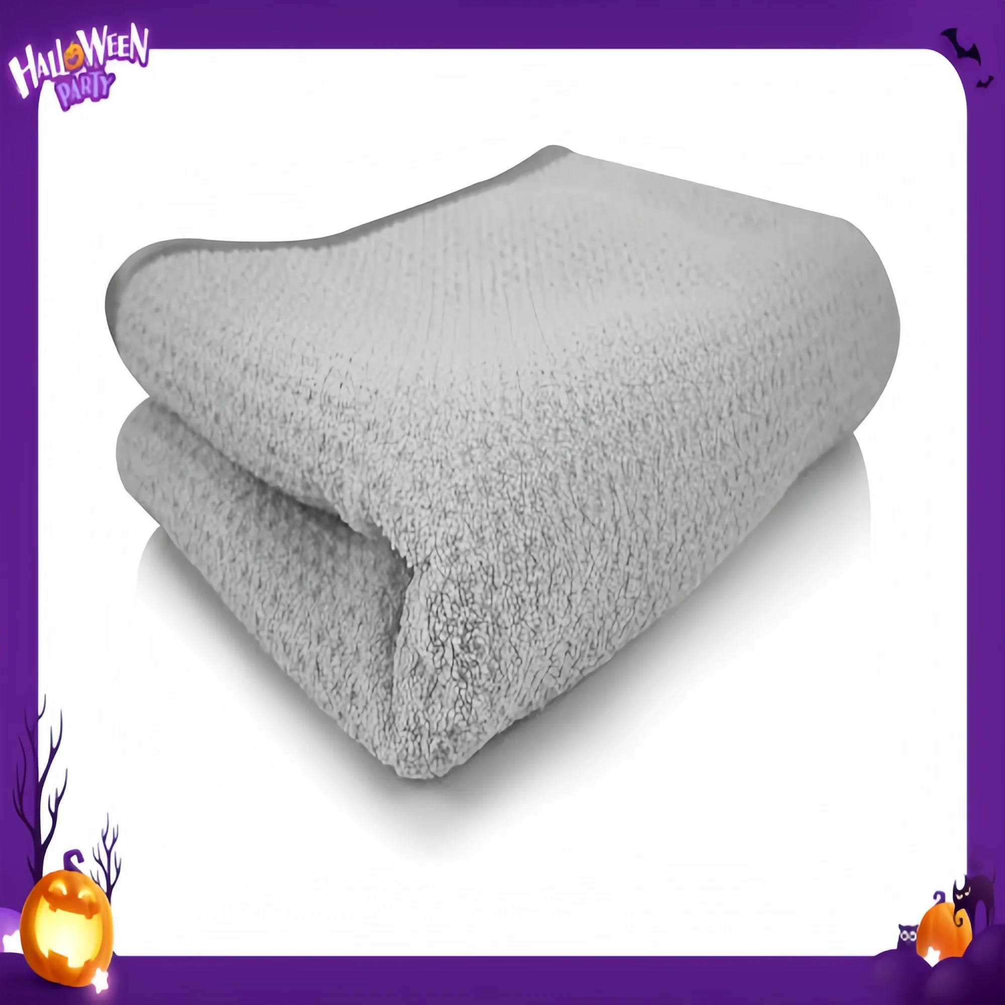 منشفة وافل من الألياف الدقيقة مقاس 25 × 36 بوصة - مزيج رمادي 70/30 مع حافة حريرية لأداء تجفيف فائق