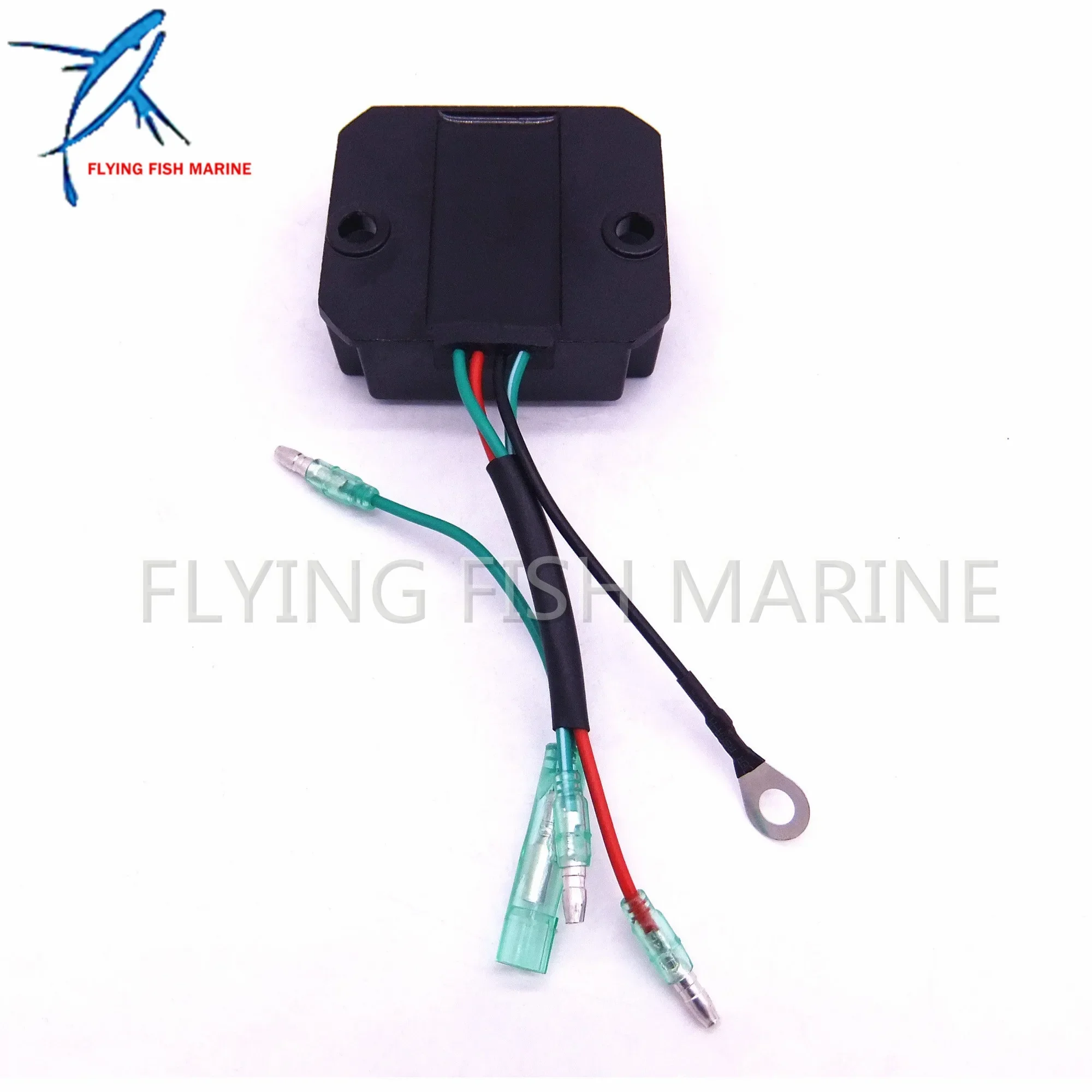 6AH-81960-00 Boat Engine Rectifier & Regulator For Yamaha 4-Stroke F15 F20 Outboard