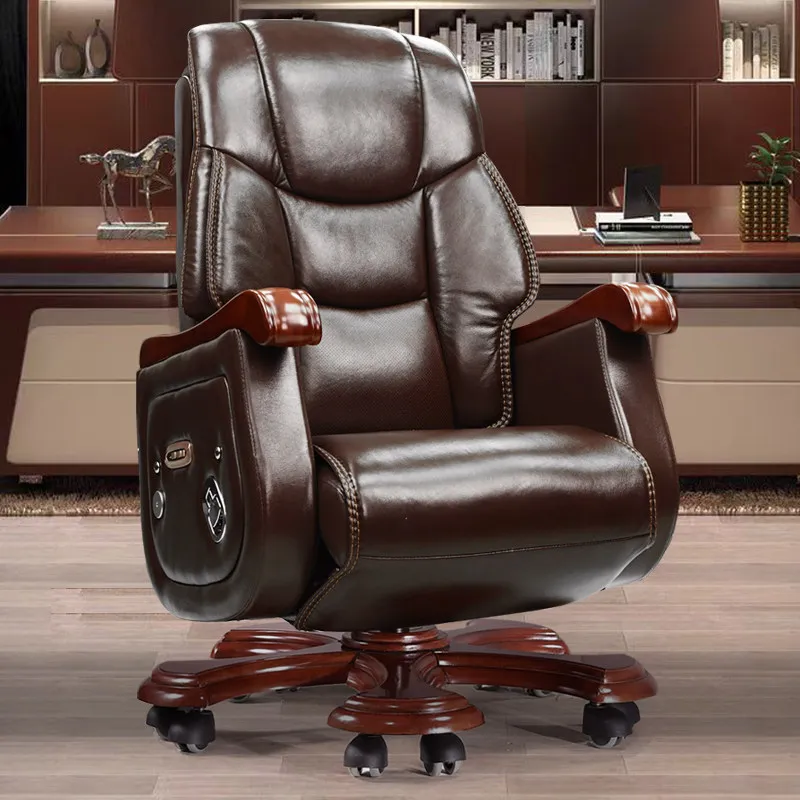 luxury cortex boos office chair electric comfortable massage Armchair rotate multi-functional Rocking кресло furniture home