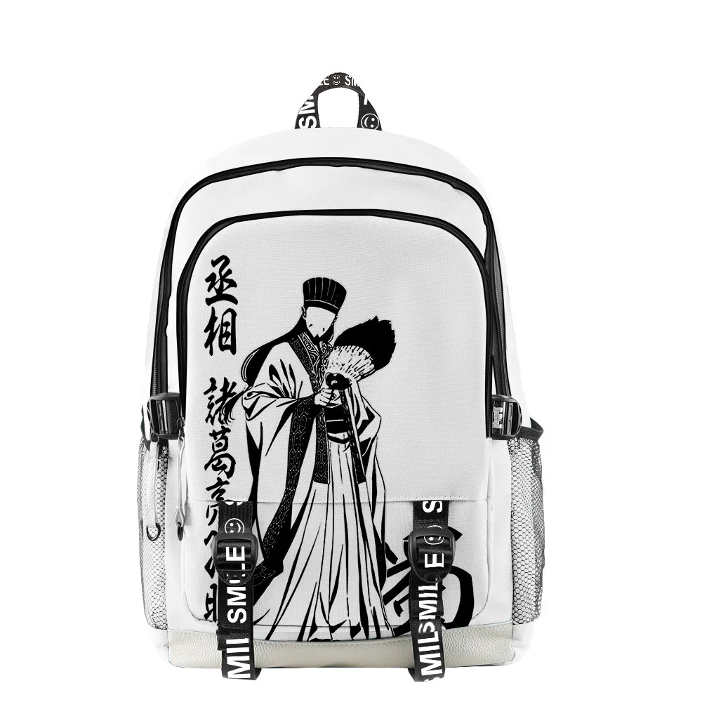 

Classic Anime Ya Boy Kongming 3D Print Student School Bags Unisex Oxford Waterproof Notebook multifunction Travel Backpacks