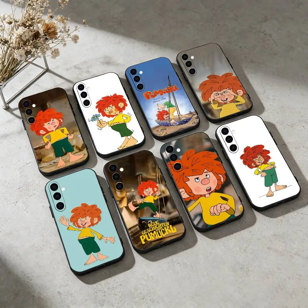 

M-Meister E-Eder und Sein P-Pumuckl Phone Case For Samsung GalaxyA13,21s,22,31,32,52,53,71,72,73,Soft Black Cover