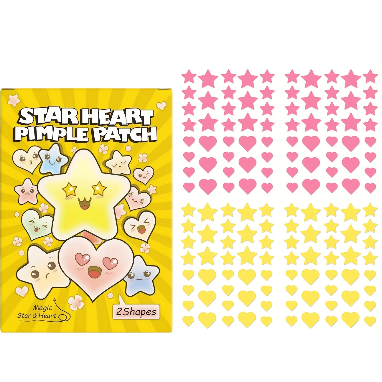 Plaster na trądzik, zakrywa wypryski i trądzik, plaster na trądzik do zakrywania wyprysków i niedoskonałości, naklejki na wypryski na twarz i skórę.