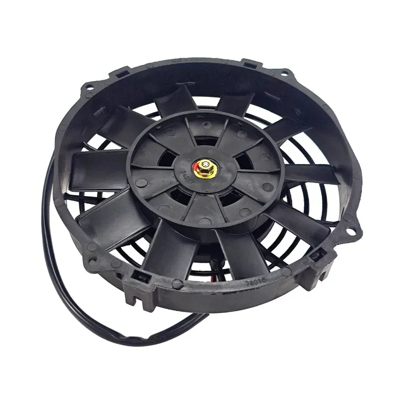8 Inch Electronic Fan 12V 24V Car Air Conditioner Water Tank Cooling Fan Replacement Auto AC Electronic Fan