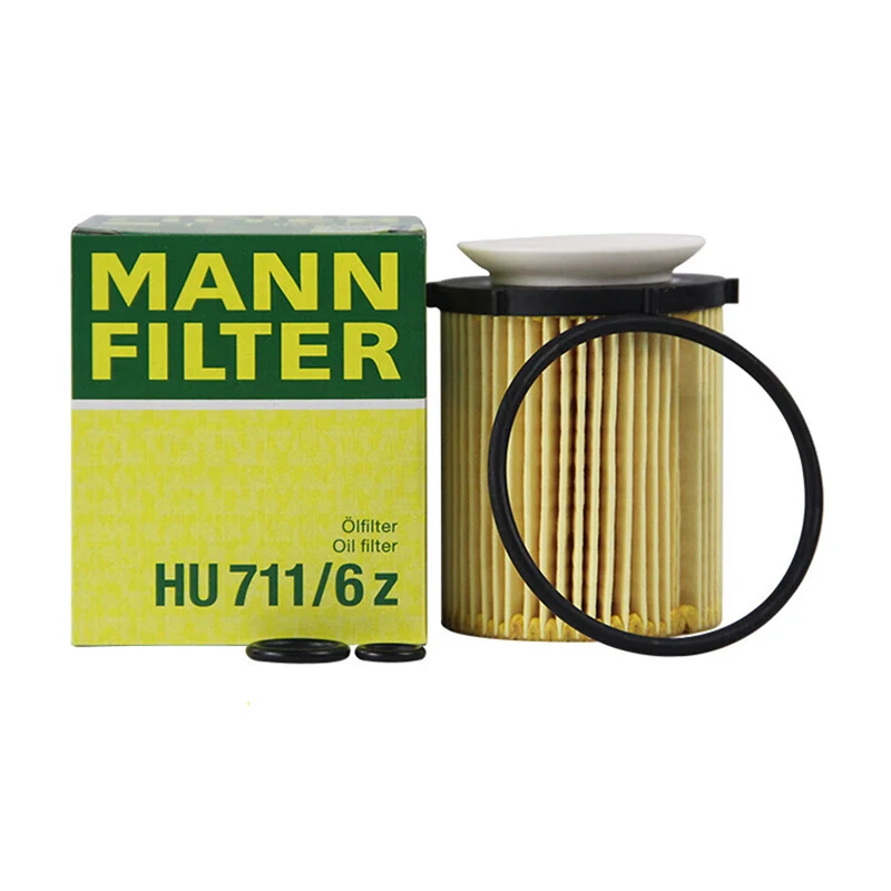 MANNFILTER HU7044z HU711/6z Oil Filter For MERCEDES-BENZ A-Class CLA E-Class GLK INFINITI Q50 2701840125 15208HG00D 2701800009