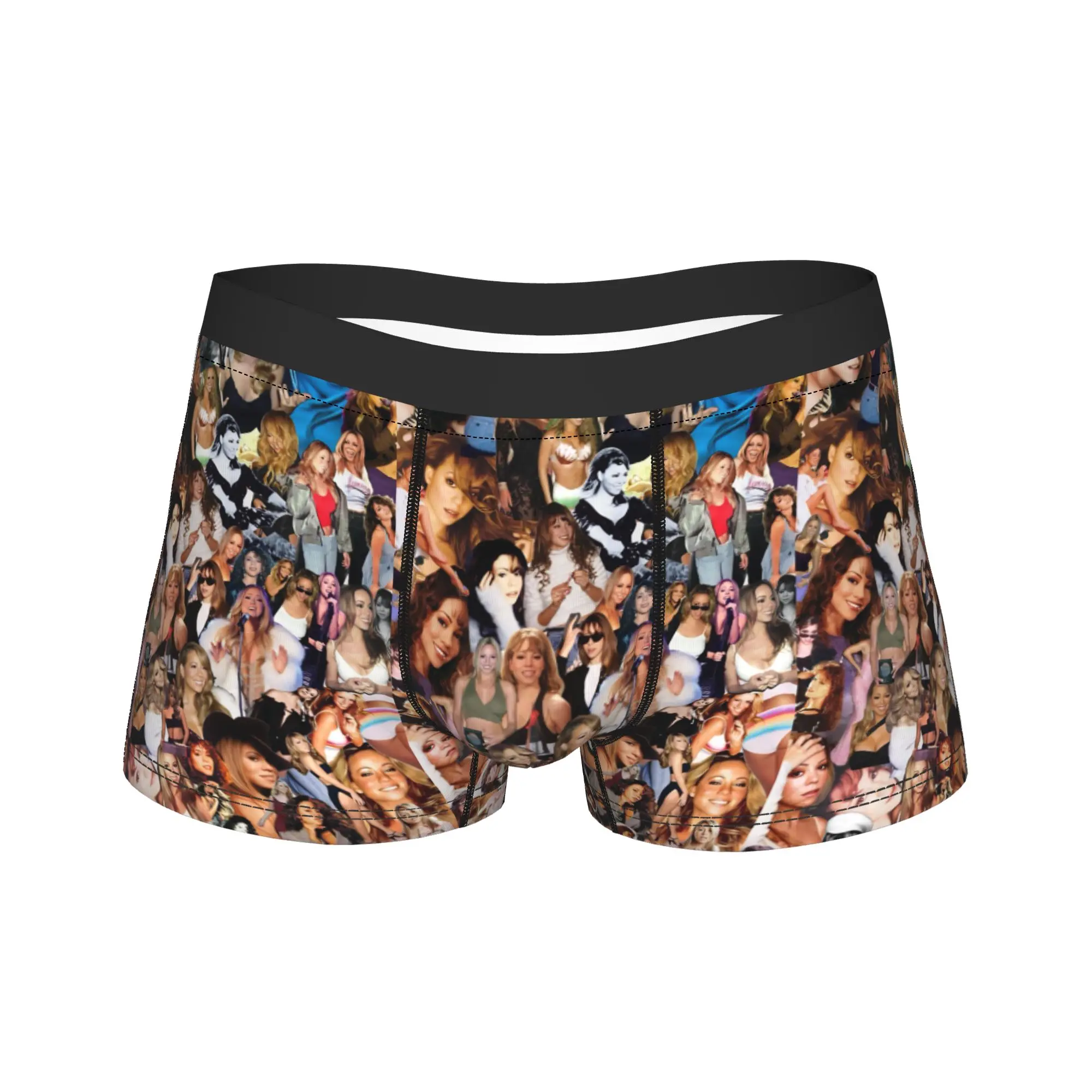 

Mariah Carey Christmas It’s Time Boxer Brief All I Want For Christmas Is You Underwear Trenky Men Trunk Oversize Underpants