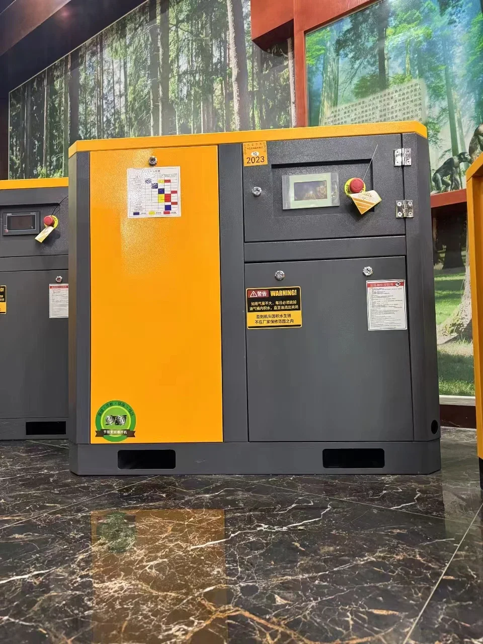 Compressor de ar rotativo econômico do compressor de ar de parafuso fixo 55KW 8bar