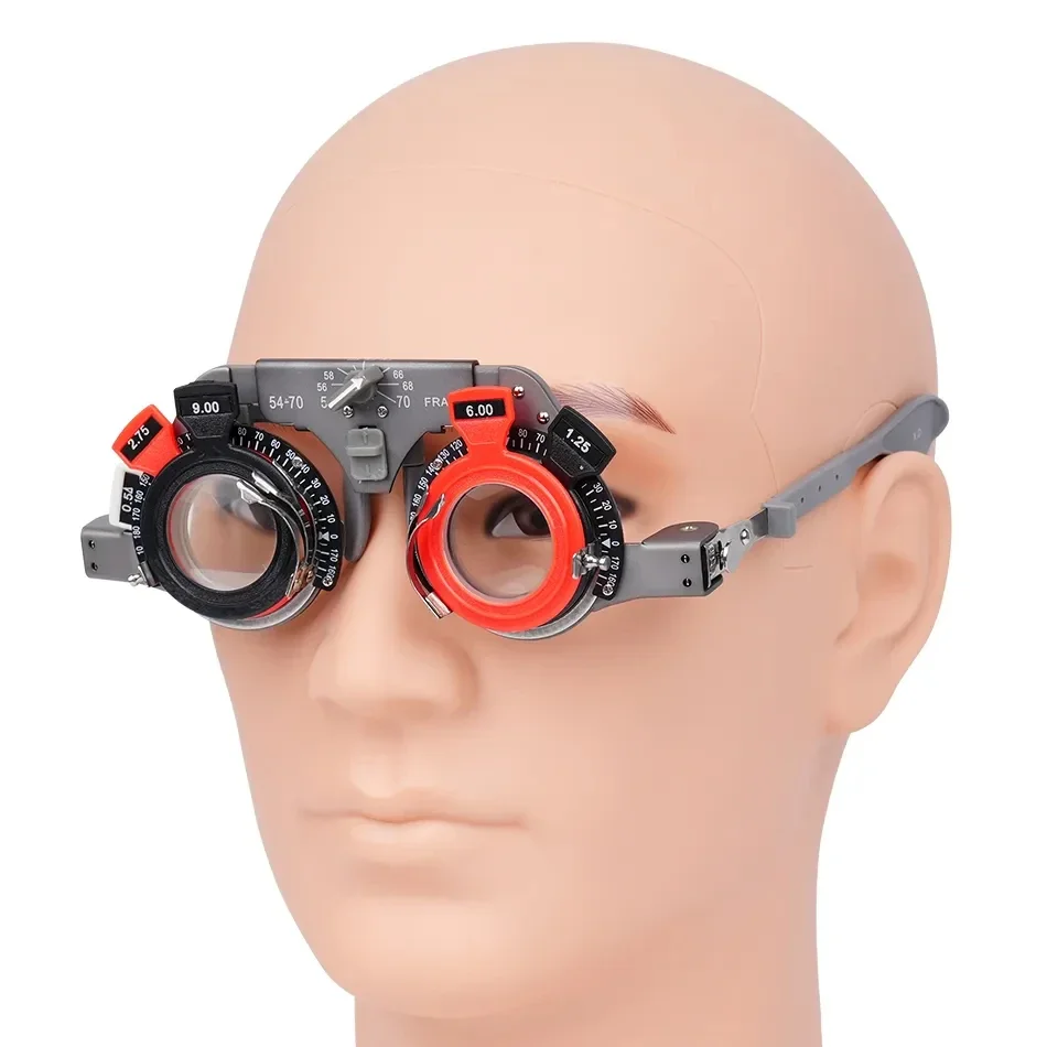 

TF-5470 Ophthalmic Equipment Optical Test Frame Adjustable PD 54-70mm Pure Titanium Lightweight Durable Model