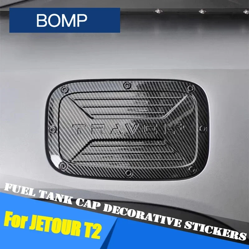 

Fit For Car Fuel Tank Cap Decorative Stickers Jetour Traveller T2 2023 2024 2025 Auto Fuel Tank Cap Sequins Car Accessories