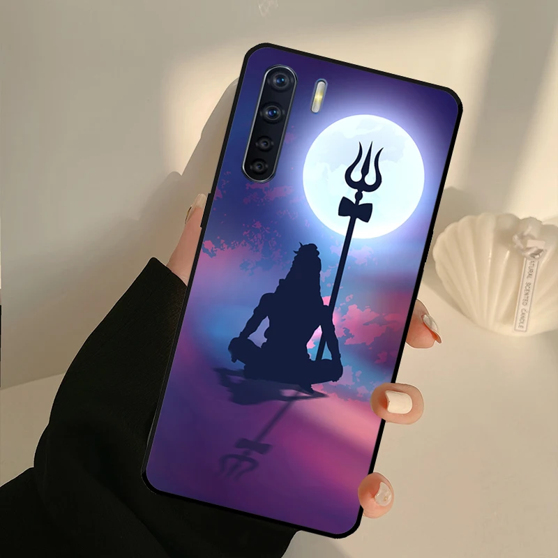 Lord Shiva Hindu God Case For OPPO A17 A57 A77 A16 A76 A96 A52 A72 A15 A5 A9 A31 A53 S A54 A74 A94 A93 A78 Cover