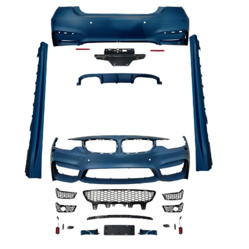 2025 طقم هيكل السيارة لـ 4 سلسلة F32 F36 2013 2014 2016 2017 2018 2019 2020 الترقية إلى M4 نمط الجبهة + المصد الخلفي الجمعية تنورة #6