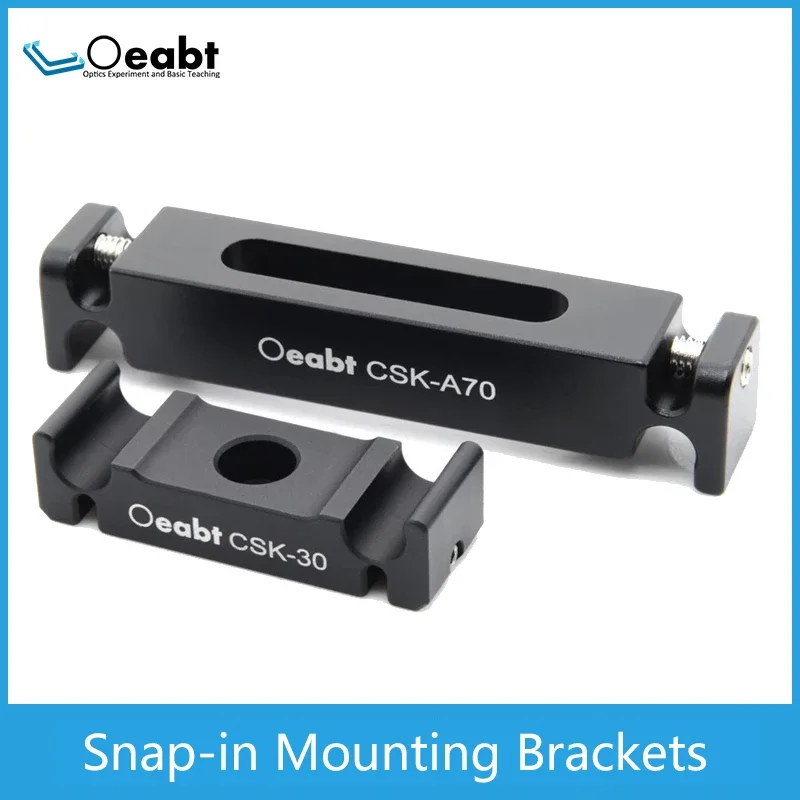 CSK Series Snap-in Mounting Brackets Cage Clamp Support Base Post Bracket  Coaxial Optical Experiment