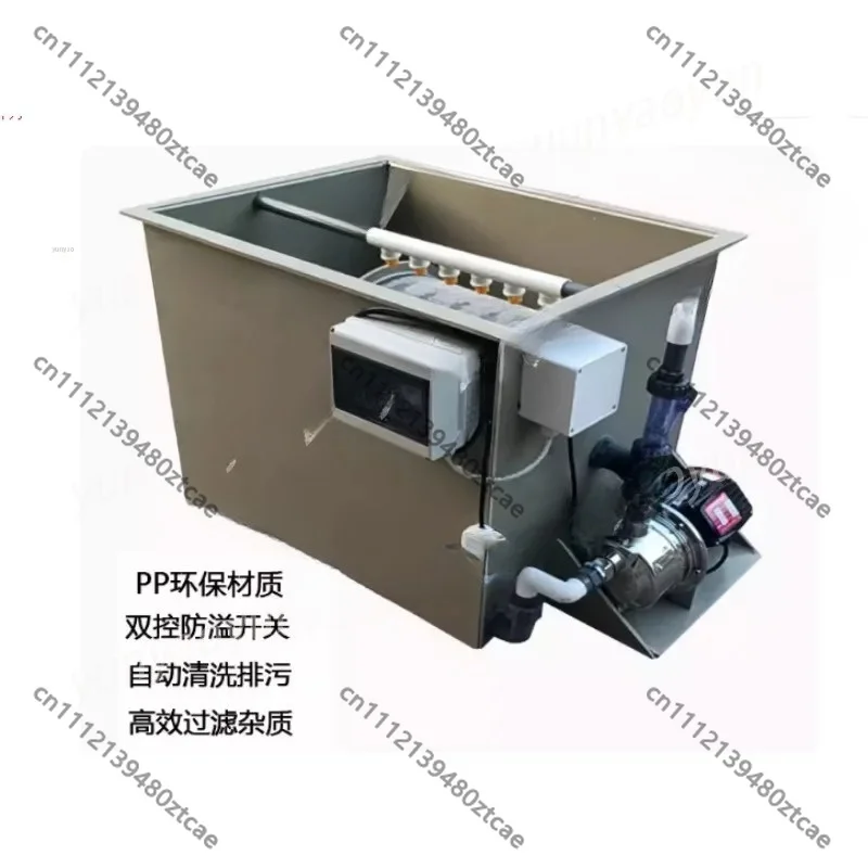 

20m³/h Koi Pond Drum Micro Filter, Automatic Self-Cleaning Rotary Drum Filter for Aquaculture Fish Farm