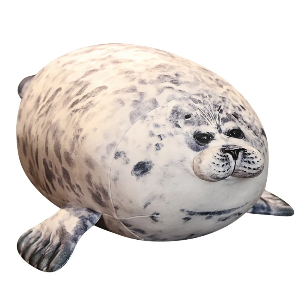 

Trendy Chubby Blob Seal Pillow Soft Cute Seal Plush Toys Large PP Cotton Gift for Boys Girls Adult