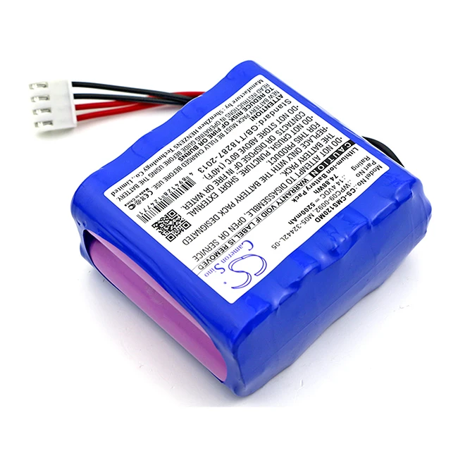 Cameron Sino batería de 5200mAh para CONTEC ECG 1201 ECG 1201G ECG-1201 ECG-1201G ECG-1112L ECG-1112G M05-32442L-05 WPC09-0092