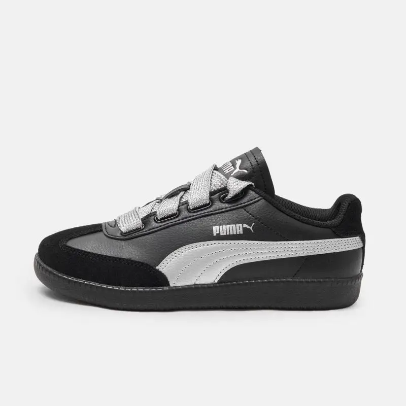 

Puma Women Puma 9-T Wide Lace - Black Silver Puma White Casual Shoes 40760802