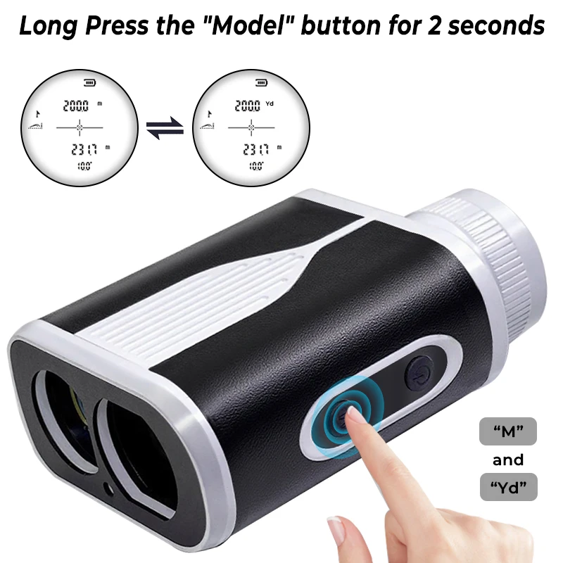 

Wholesale HD Handheld High Precision Golf Rangefinder 800m OEM Golf Range Finder for Golf Hunting