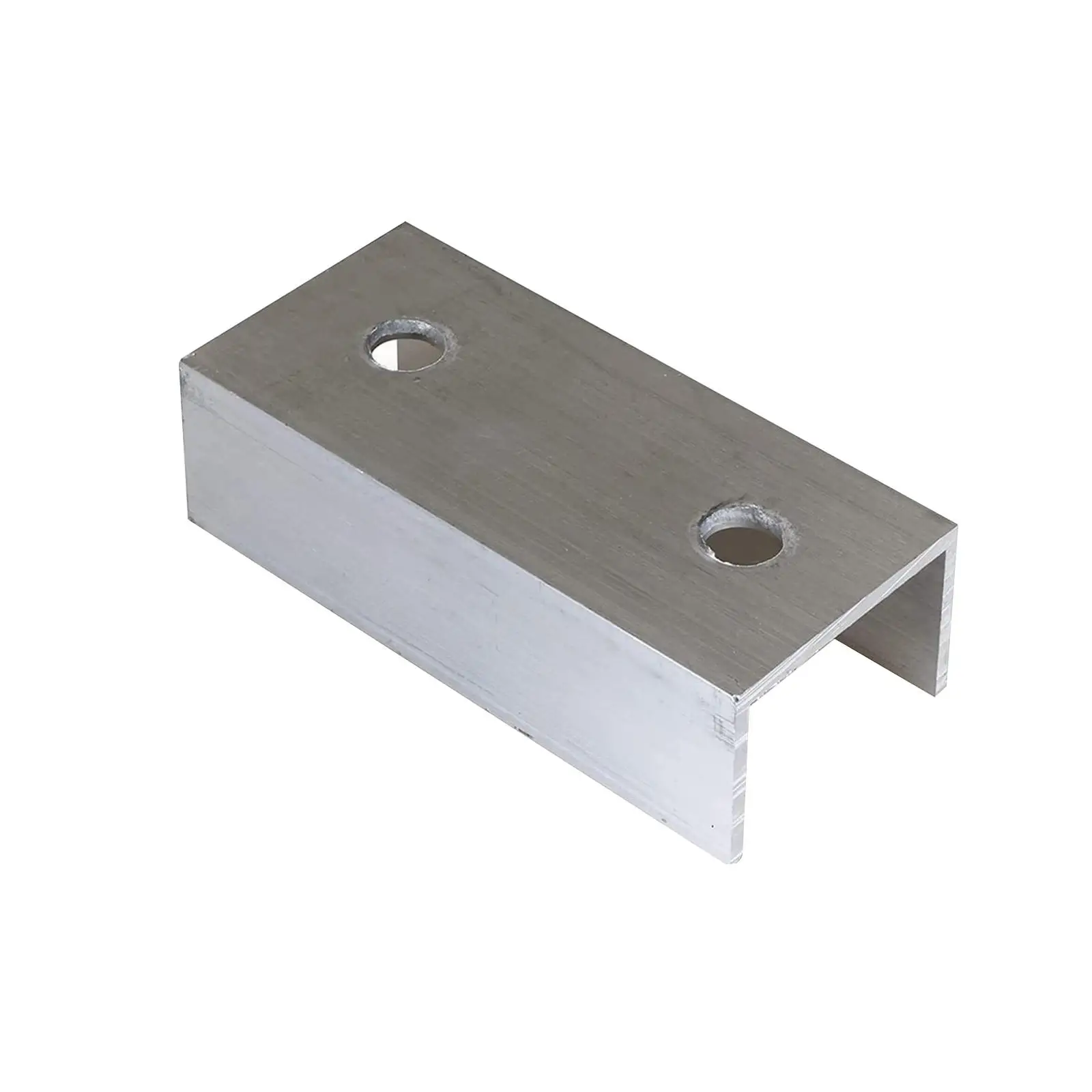 Aluminium Material Photovoltaic Solar Panel Rail C Profile Connector Bracket Sturdy Durable for Securing Solar Panel