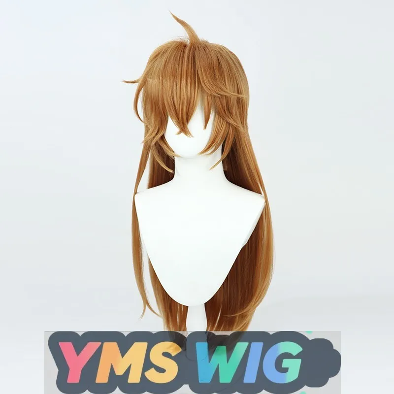 【YMS WIG】Genshin Impact Dazhao Gender-Bend Cosplay Peruca Versão Feminina Cabelo Longo Couro Cabeludo Realista