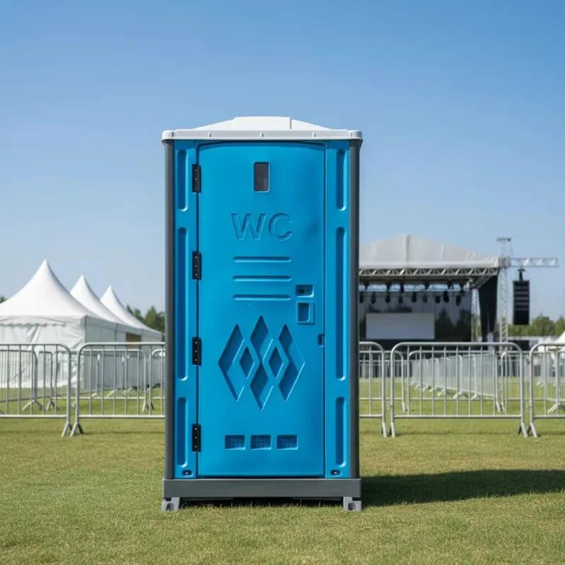 【Direct Factory Sale】Modern Custom Portable Outdoor Toilets Prefab Mobile Public Bathroom Park WC Cage Steel Structure HDPE Mate
