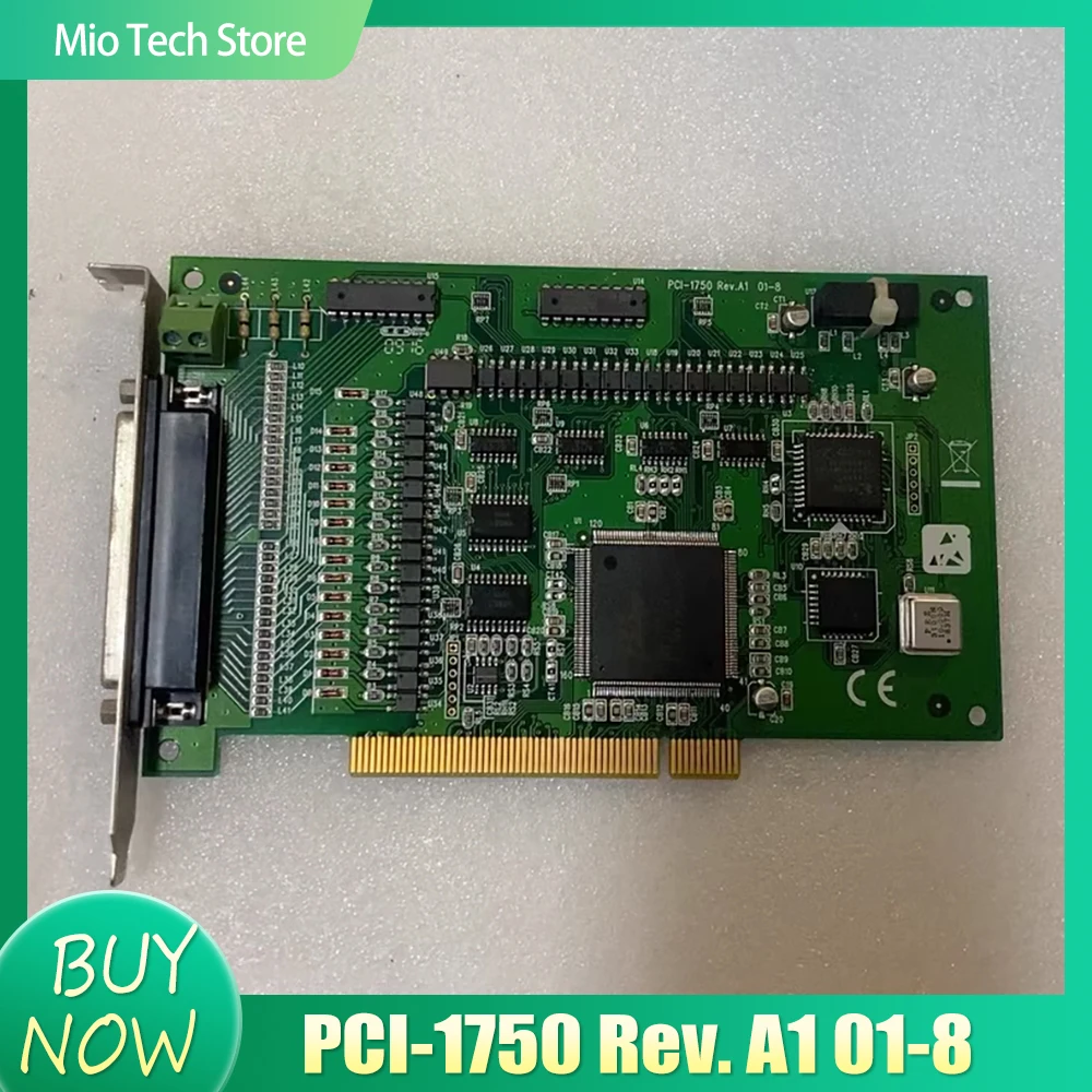 

For Advantech PCI-1750 Rev. A1 01-8 Motion Control Card Acquisition Card