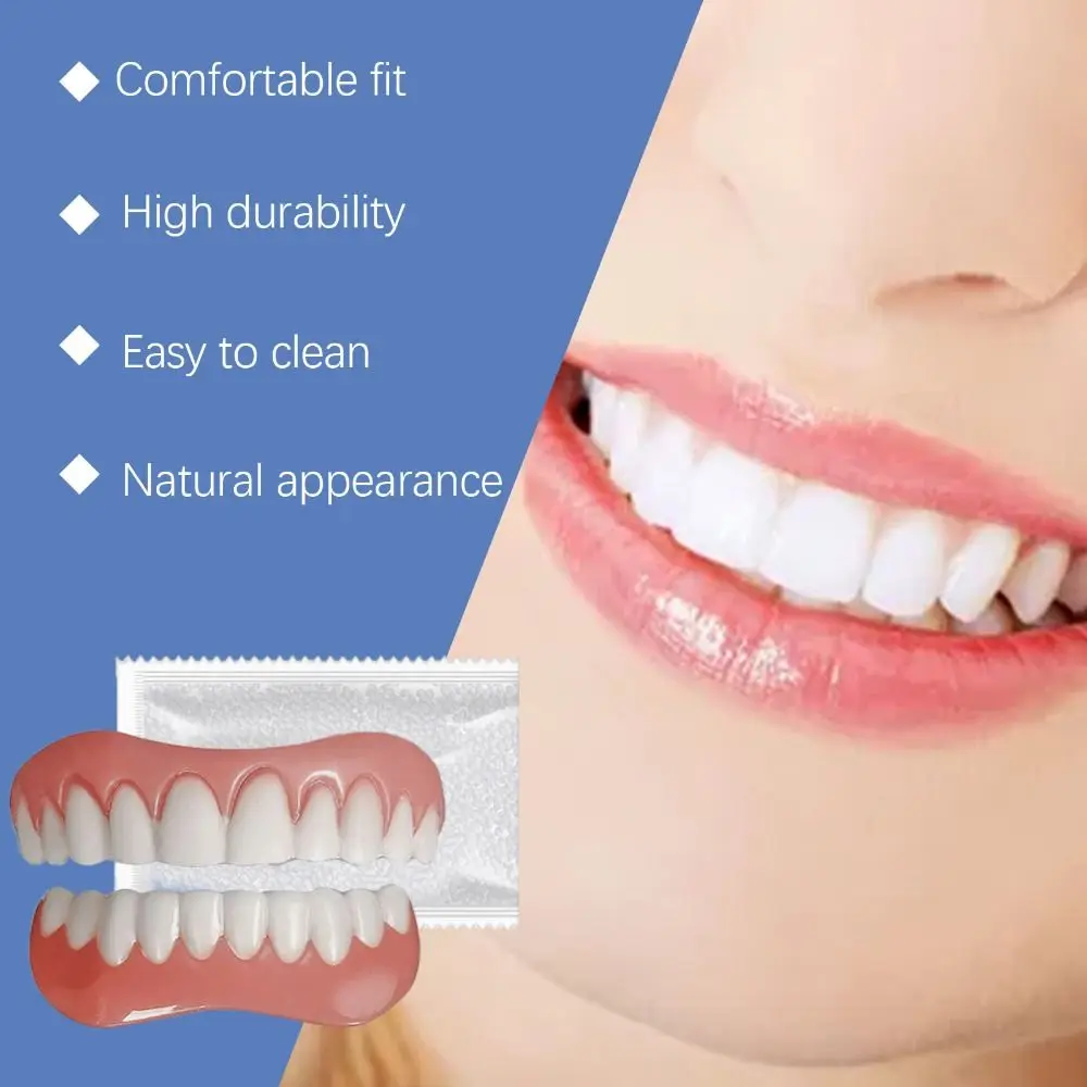 Silicone Silicone Reline Denture Set Soft Instant Denture Reline Kit Fix Your Smile to Refit and Tighten Dentures