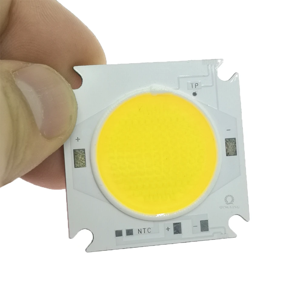 200W 높은 전원 LED COB 칩 파 빛 구슬 높은 CRI Ra95 40mm * 40mm 화이트 & 따뜻한 화이트 컬러 DC32-36V 6000mA 램프 DIY