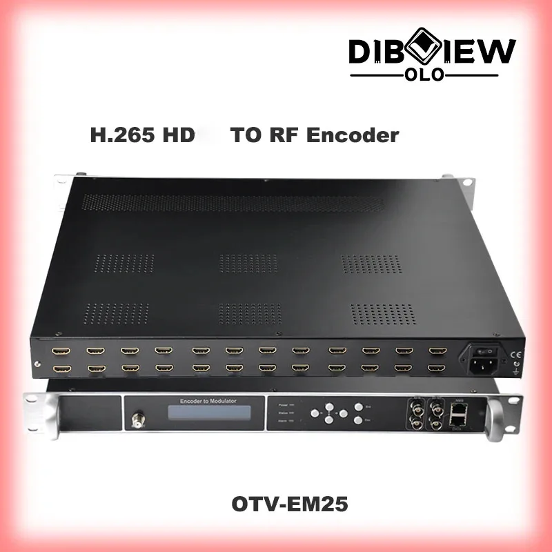 

OTV-EM25 All in One HDMI-Compatible Video Encoder Hotel TV Solution H.265 HD DVB-C QAM DVB-T ISDB-TB ATSC-T RF Modulator