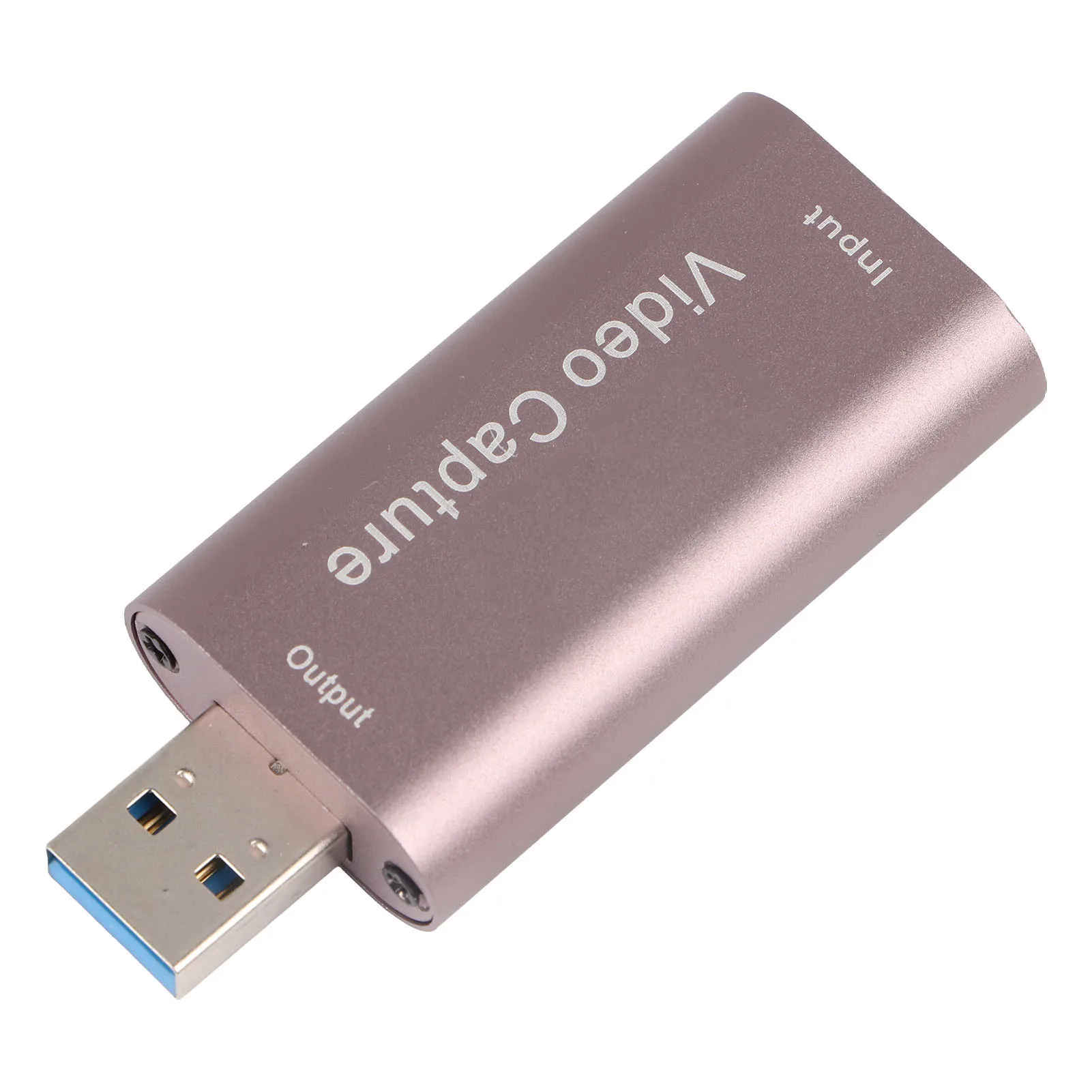 Game Capturing Card Aluminum Alloy 0 Delay USB Interface 1080P 60Hz Light Portable Widely Used Video Capturing Card for Gaming