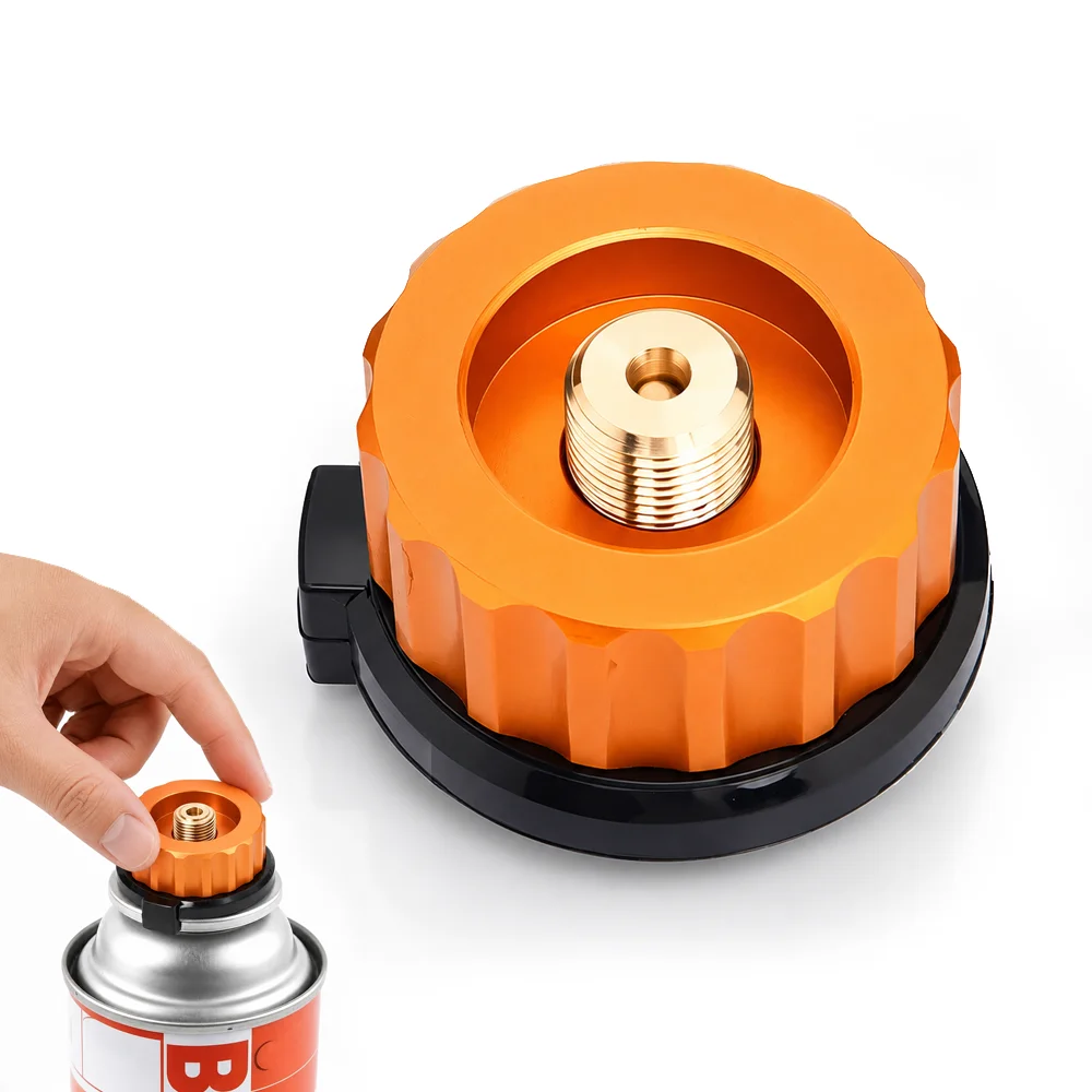 Camping Cooking Canister - Przenośny adapter do kuchenki gazowej, przeznaczony