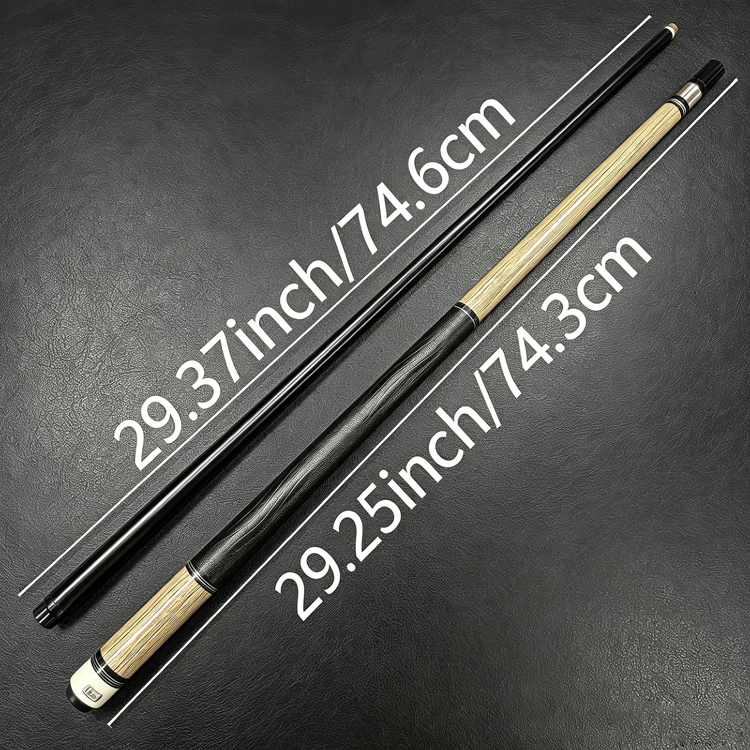 Premium Single Pool Cue with 12.5mm Tip, Tightly Fitted Stainless Steel 8-Thread Slow Joint, a Great Holiday Gift Option.