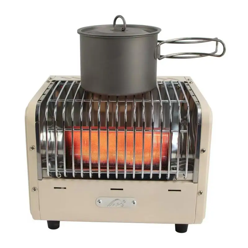 

Camping Stove Camping Heater Lightweight Warming Stove Rustproof Camping heating stove with a Storage Bag Efficient