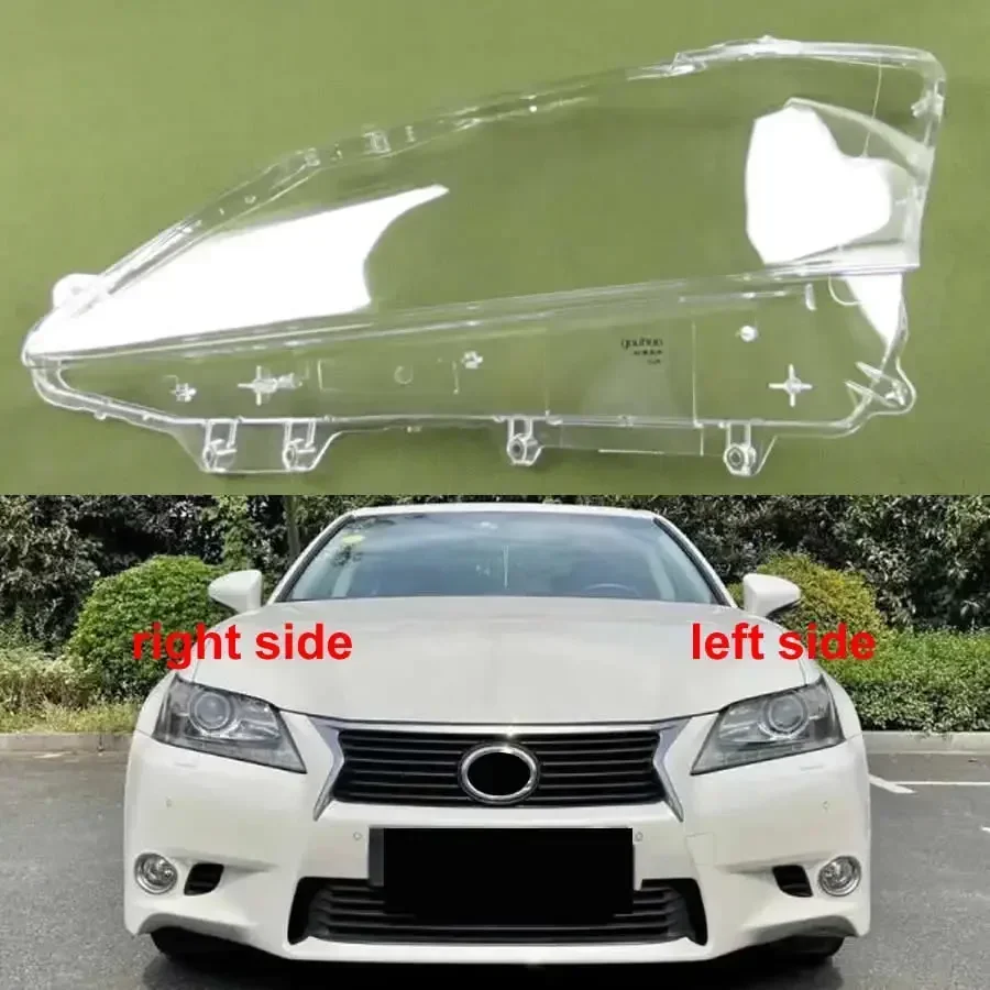 

For Lexus GS250 GS350 GS300 GS430 2012-2015 Headlight Cover Shade Headlamp Shell Transparent Lampshade Case Lens Plexiglass