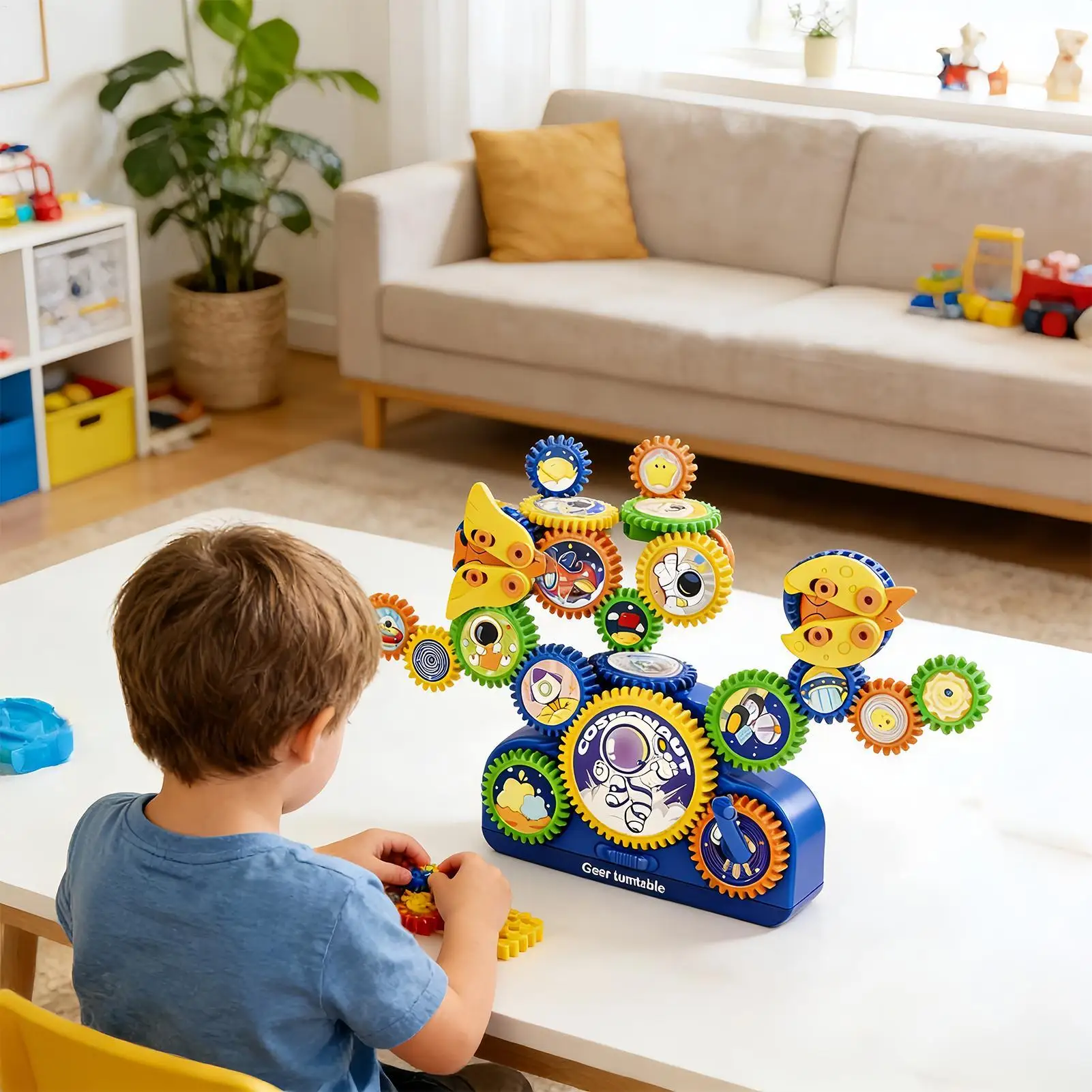 Verbindung Spielzeug Pädagogische Bausteine Spiel Getriebe Gebäude Sets Für Kinder Junge Mädchen Familie Freunde Studenten Hause Innen