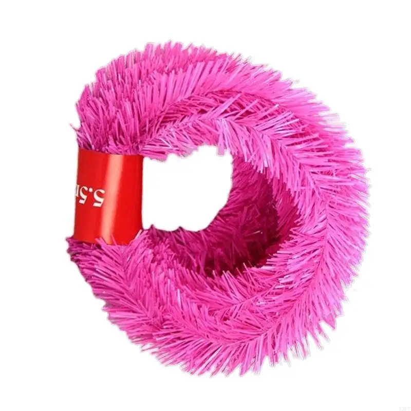 Artificial Christmas Tree Rattans Pine Garland for Fireplaces Holiday Outdoor X3UC