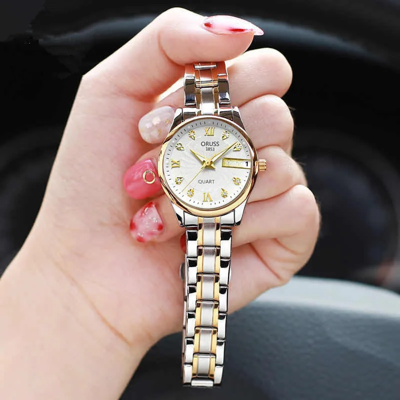 

Women's Watch Official Authentic Products Women's Watch Waterproof Simple Temperament Quartz Watch Women's Watch Net Red