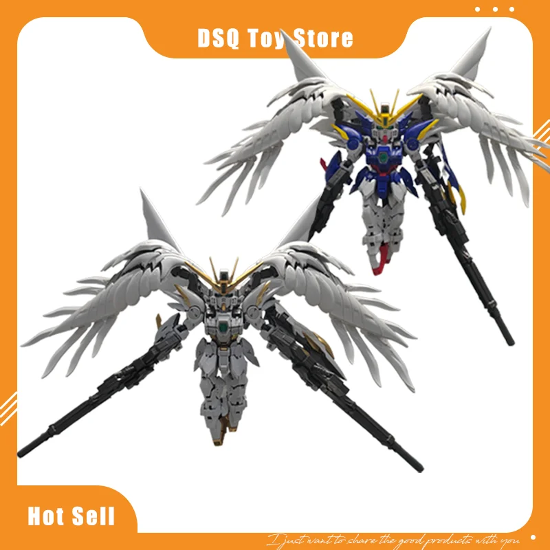 

Spot Gl Sheet Spray White Snow Girl Mgsd Flying Wing Zero Hair-Ripred Ew Angel Рисунок Модные игрушки Крутая модель Подарок
