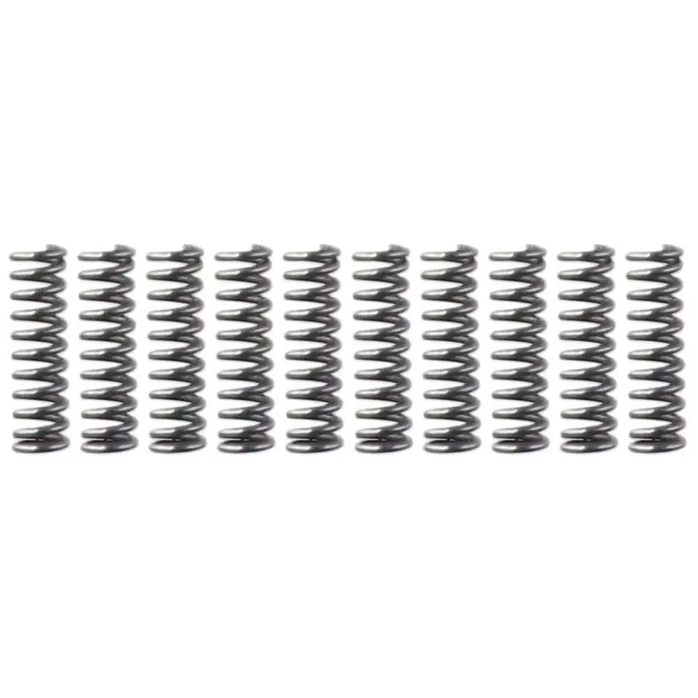 10Pcs 3mm OD Spring Steel Coil 0.5mm Wire Size Black Extended Compressed Springs Compression Spring Shop and Home Repairs