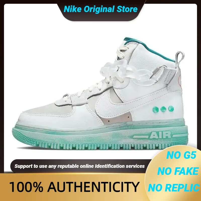 

Nike Air Force 1 High Utility 2.0 Shapeless, Formless, Limitless Jade Women's Sneakers Shoes Dq5358-043 With Original Box