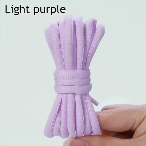 1Pair Oval Shoe Laces Half Round Athletic Shoelaces for Running Sneakers Laces Shoes Strings Durable without Fading Shoelace - Image 14