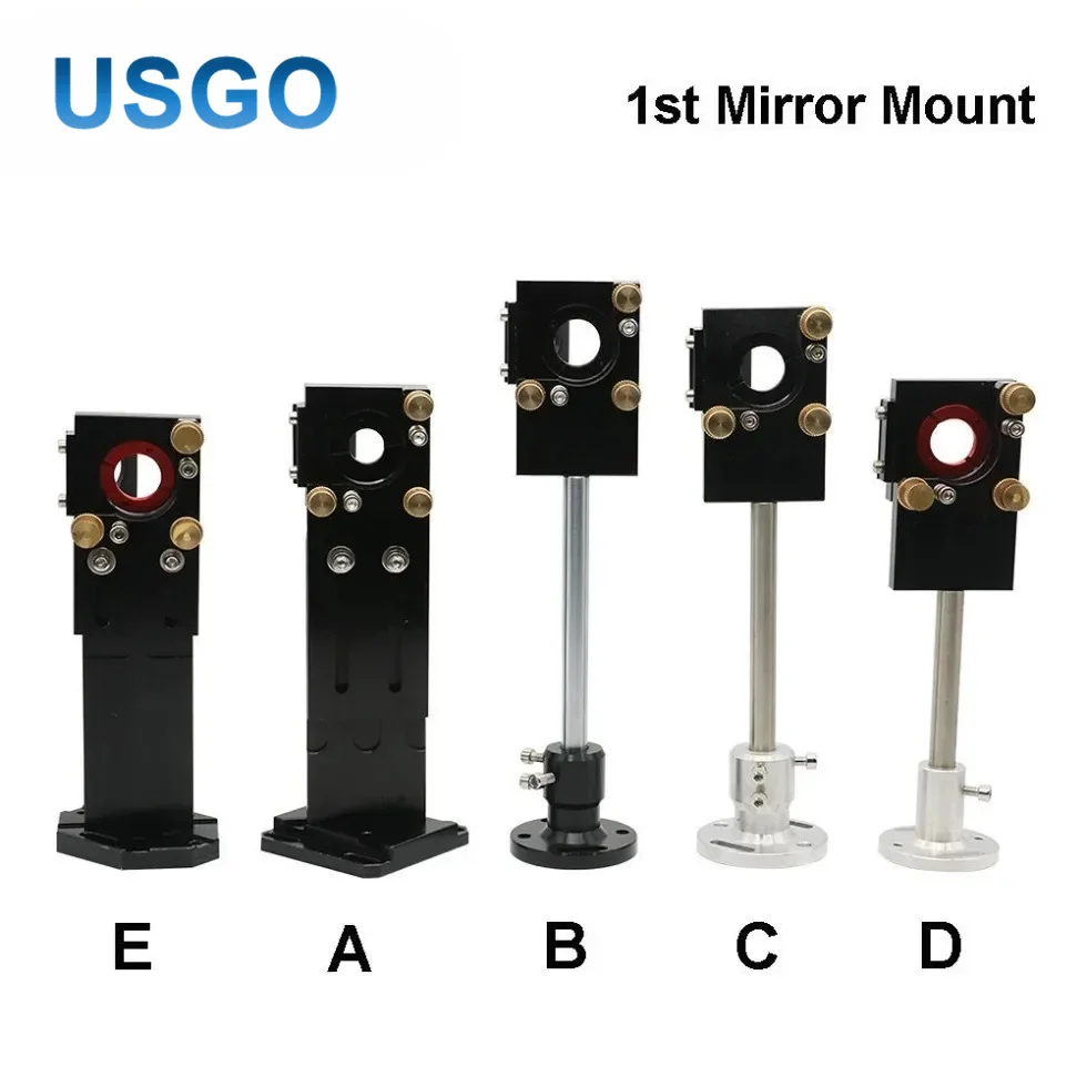 USGO CO2 Laser 1st First Mirror Mount Dia 25mm Integrative Reflective Mirror Holder for CO2 Laser Cutting Engraving Machine